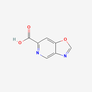 molecular formula C7H4N2O3 B1500774 Oxazolo[4,5-C]pyridine-6-carboxylic acid CAS No. 711084-61-6