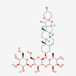 molecular formula C45H72O17 B150081 德尔托宁 CAS No. 55659-75-1