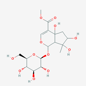 molecular formula C17H26O12 B150082 Lamiide CAS No. 27856-54-8