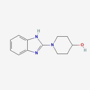 molecular formula C12H15N3O B1500834 1-(1H-Benzo[d]imidazol-2-yl)piperidin-4-ol CAS No. 1065484-16-3