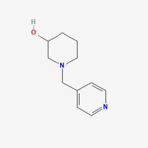 molecular formula C11H16N2O B1500847 1-Pyridin-4-ylmethyl-piperidin-3-ol CAS No. 939986-41-1