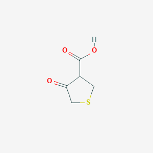 molecular formula C5H6O3S B150086 4-Oxotetrahydrothiophene-3-carboxylic acid CAS No. 126856-34-6