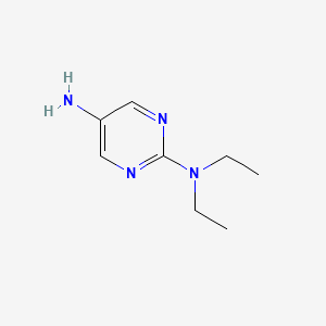 molecular formula C8H14N4 B1500876 N2,N2-Diethylpyrimidine-2,5-diamine 