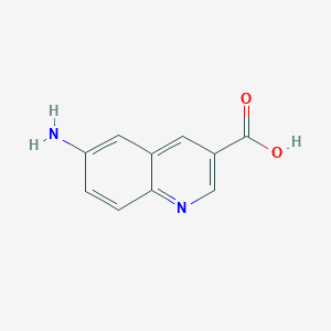 molecular formula C10H8N2O2 B1500877 6-Aminoquinoline-3-carboxylic acid CAS No. 21872-88-8