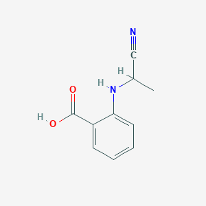 molecular formula C10H10N2O2 B1500897 2-((1-Cyanoethyl)amino)benzoic acid 