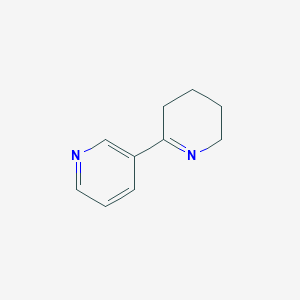 molecular formula C10H12N2 B015009 Anabaseine CAS No. 3471-05-4