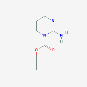 molecular formula C9H17N3O2 B1500910 tert-butyl2-amino-5,6-dihydropyrimidine-1(4H)-carboxylate 