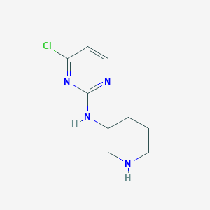 4-Chloro-N-(piperidin-3-yl)pyrimidin-2-amine