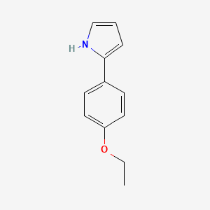 molecular formula C12H13NO B1500979 2-(4-Ethoxyphenyl)pyrrole 