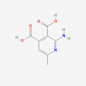 2-Amino-6-methylpyridine-3,4-dicarboxylic acid