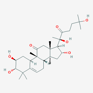 molecular formula C30H48O7 B150099 Cucurbitacin IIb CAS No. 50298-90-3