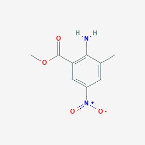 Methyl 2-amino-3-methyl-5-nitrobenzoate