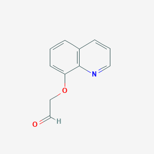 2-(Quinolin-8-yloxy)acetaldehyde