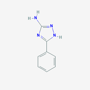 molecular formula C8H8N4 B150101 5-Phenyl-1H-1,2,4-triazol-3-amine CAS No. 4922-98-9
