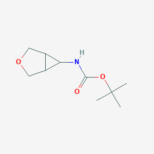 molecular formula C10H17NO3 B1501014 tert-Butyl 3-oxabicyclo[3.1.0]hexan-6-ylcarbamate CAS No. 693248-54-3