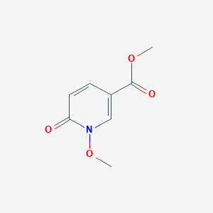 molecular formula C8H9NO4 B1501019 METHYL 1-METHOXY-6-OXOPYRIDINE-3-CARBOXYLATE 