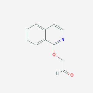 2-(Isoquinolin-1-yloxy)acetaldehyde