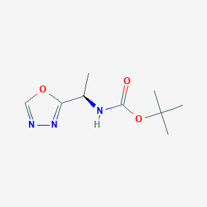 (R)-tert-Butyl (1-(1,3,4-oxadiazol-2-yl)ethyl)carbamate