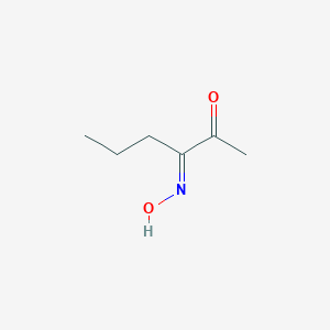 molecular formula C6H11NO2 B150103 3-(Hydroxyimino)hexan-2-one CAS No. 133128-89-9
