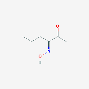 molecular formula C6H11NO2 B150103 2,3-Hexanedione, 3-oxime CAS No. 133128-89-9