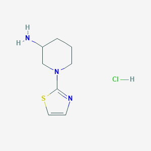 1-(Thiazol-2-yl)piperidin-3-amine hydrochloride