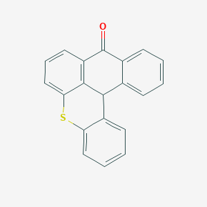 molecular formula C20H12OS B15010489 naphtho[3,2,1-kl]thioxanthen-9(13bH)-one 