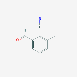 molecular formula C9H7NO B1501087 2-Formyl-6-methylbenzonitrile CAS No. 27613-37-2
