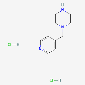 molecular formula C10H17Cl2N3 B1501127 1-(Pyridin-4-ylmethyl)piperazine dihydrochloride CAS No. 1185314-04-8