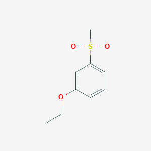 molecular formula C9H12O3S B1501189 1-Ethoxy-3-(methylsulfonyl)benzene CAS No. 700348-34-1