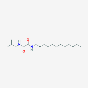 molecular formula C18H36N2O2 B15012029 N-dodecyl-N'-(2-methylpropyl)ethanediamide 