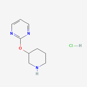 2-(Piperidin-3-yloxy)pyrimidine hydrochloride