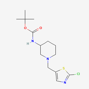 [1-(2-Chloro-thiazol-5-ylmethyl)-piperidin-3-yl]-carbamic acid tert-butyl ester