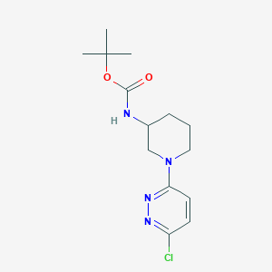 [1-(6-Chloro-pyridazin-3-yl)-piperidin-3-yl]-carbamic acid tert-butyl ester