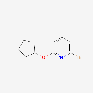 2-Bromo-6-(cyclopentyloxy)pyridine