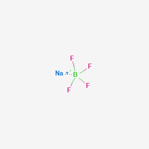 molecular formula NaBF4<br>BF4Na B150129 四氟硼酸钠 CAS No. 13755-29-8
