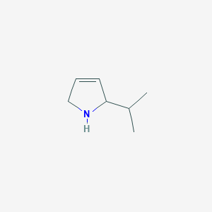 molecular formula C7H13N B1501292 2-Isopropyl-2,5-dihydro-1H-pyrrole CAS No. 756476-29-6