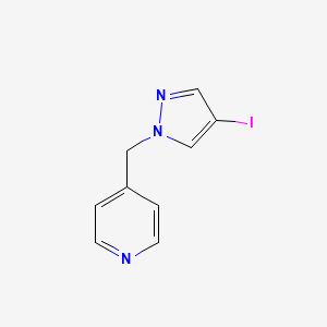 B1501357 4-Iodo-1-(pyridin-4-ylmethyl)pyrazole CAS No. 1187385-85-8