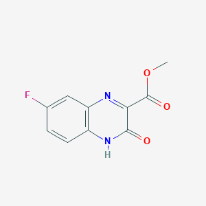 molecular formula C10H7FN2O3 B1501393 Methyl 7-fluoro-3-oxo-3,4-dihydroquinoxaline-2-carboxylate CAS No. 221167-39-1
