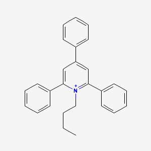 molecular formula C27H26N+ B15013932 1-Butyl-2,4,6-triphenylpyridinium 