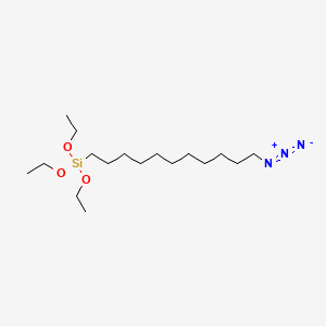 molecular formula C17H37N3O3Si B1501417 11-Azidoundecyltriethoxysilane 
