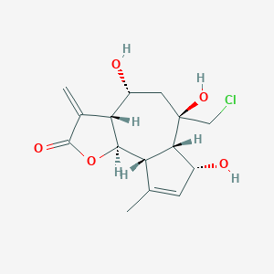 molecular formula C15H19ClO5 B150144 Eupalinilide D CAS No. 757202-14-5