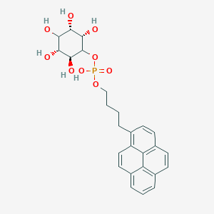 molecular formula C26H29O9P B150145 Pyrene-PI CAS No. 139143-25-2