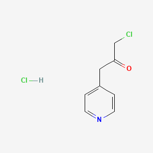 1-Chloro-3-(pyridin-4-yl)propan-2-one hydrochloride