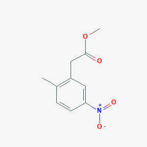 Methyl 2-(2-methyl-5-nitrophenyl)acetate