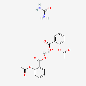 molecular formula C19H18CaN2O9 B1501493 Carbaspirin Calcium CAS No. 93803-83-9