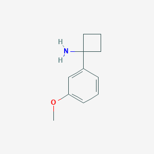 1-(3-Methoxyphenyl)cyclobutanamine