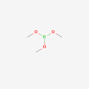 molecular formula C3H9BO3<br>B(OCH3)3<br>C3H9BO3 B150158 Trimethyl borate CAS No. 121-43-7