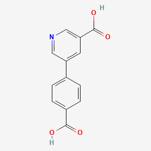molecular formula C13H9NO4 B1501597 5-(4-Carboxyphenyl)nicotinic acid CAS No. 597565-52-1