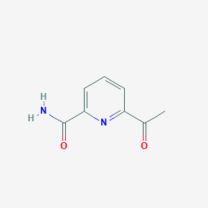 2-Pyridinecarboxamide, 6-acetyl-(9CI)