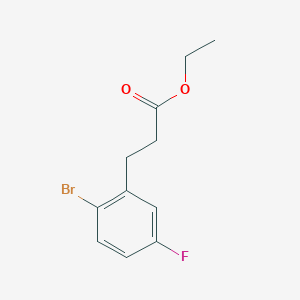 Ethyl 3-(2-bromo-5-fluorophenyl)propanoate
